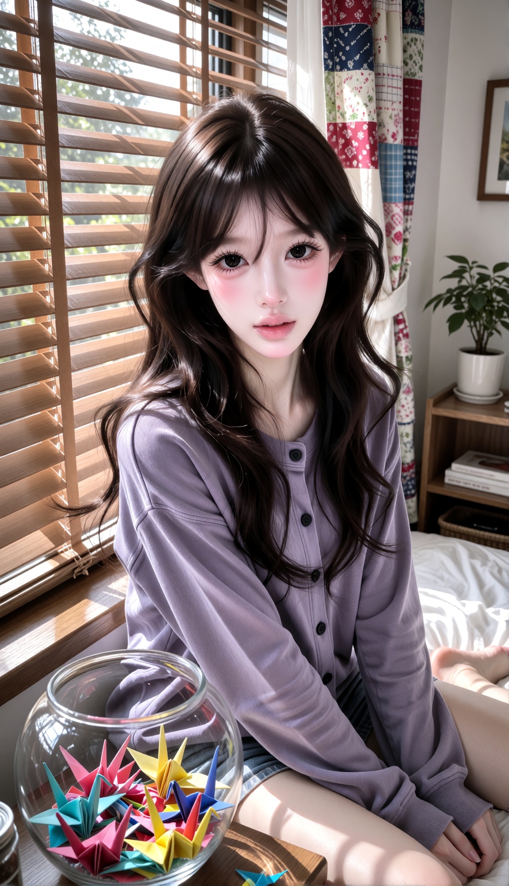 [Theme] Cozy indoor morning aesthetic,  quiet home lifestyle atmosphere,  soft natural window light on Tensor.Art