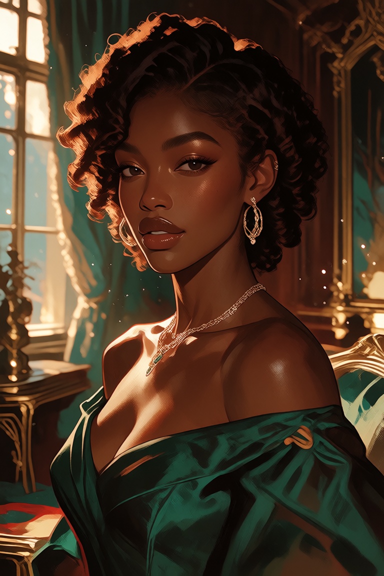 masterpiece,  semi-realism,  elegant fashion portrait on Tensor.Art