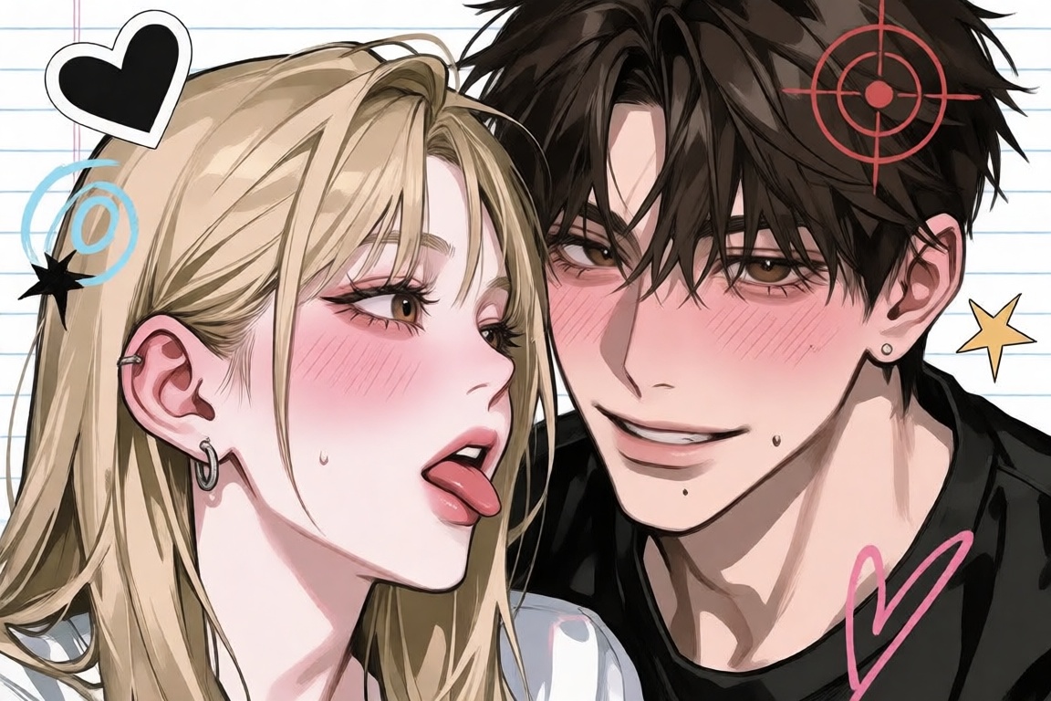 emanhwa,  1boy,  1girl on Tensor.Art