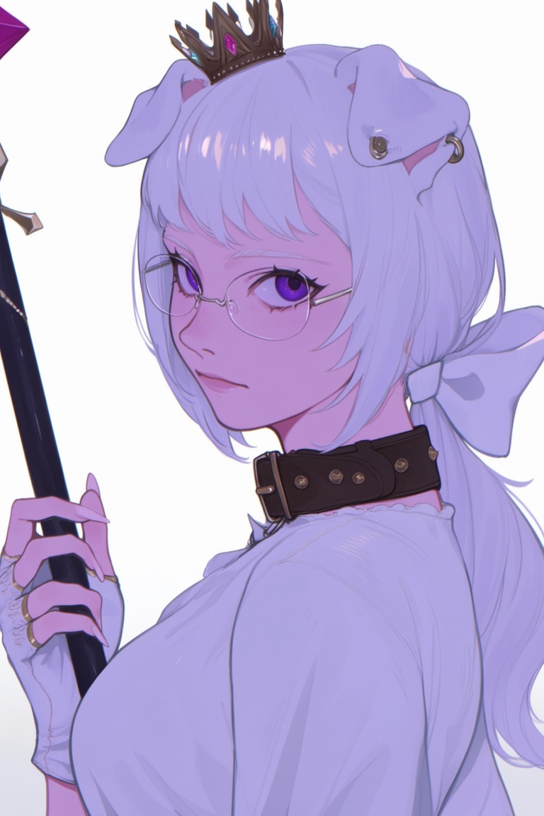 @EL3CTR4 1girl,  animal collar,  animal ears on Tensor.Art