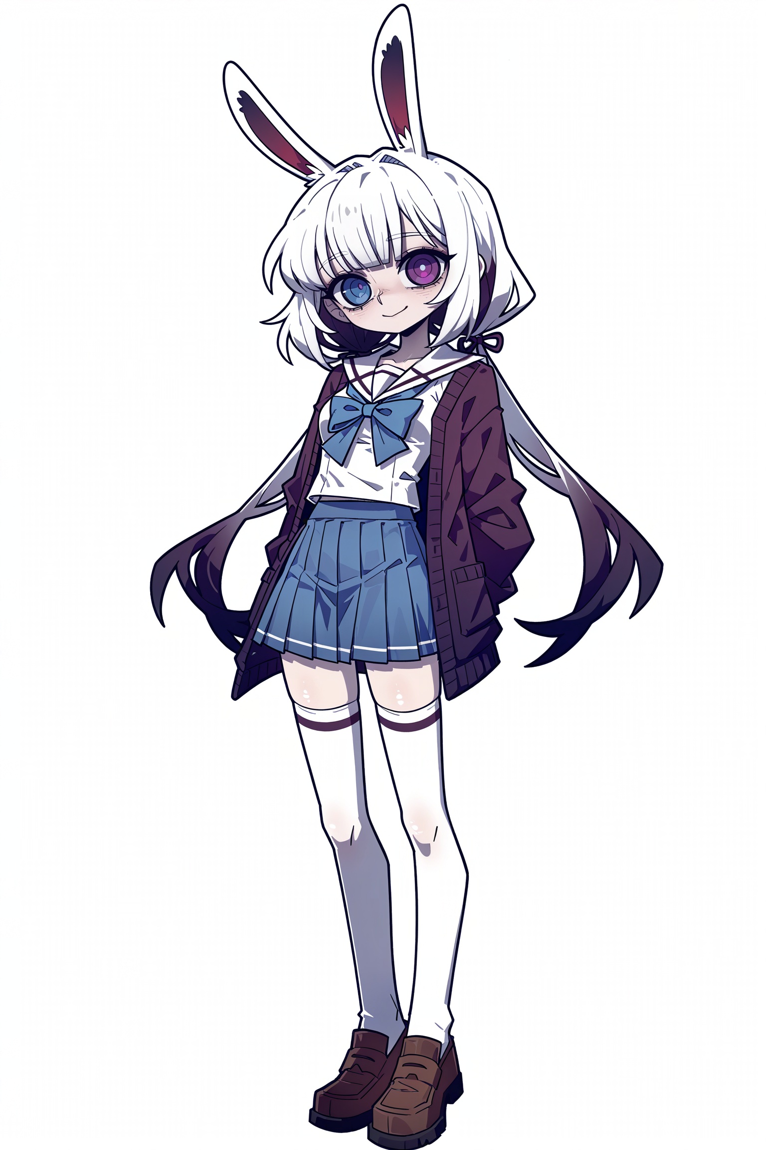 Solo,  whole body,  White background by 初玖玖 on Tensor.Art