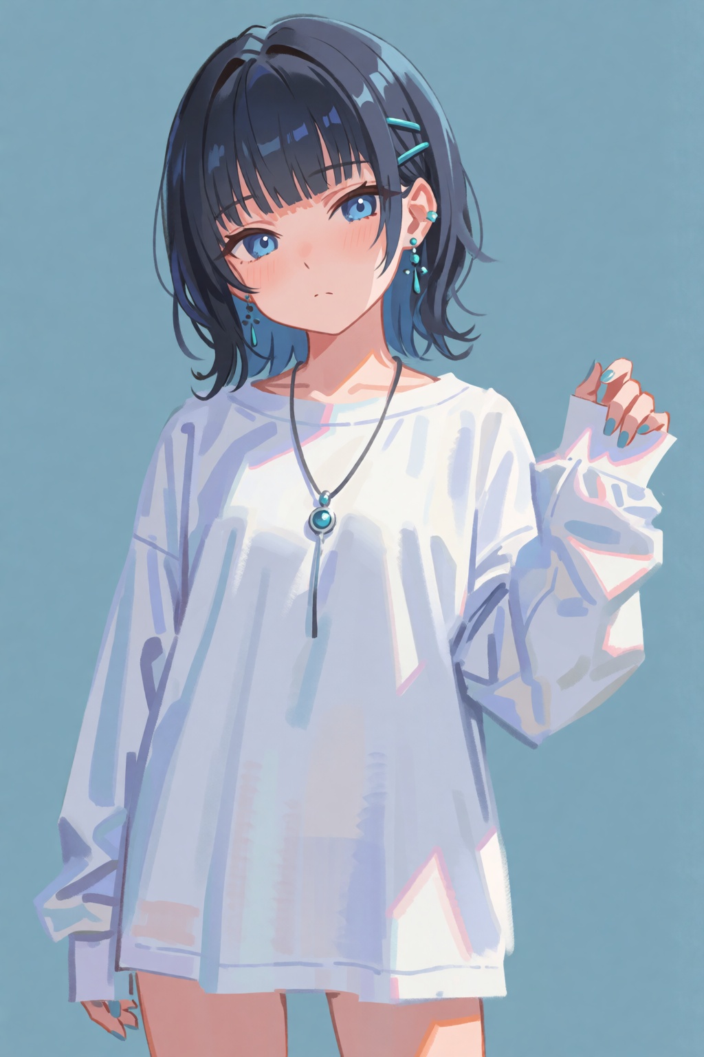 1girl,  solo,  looking at viewer on Tensor.Art