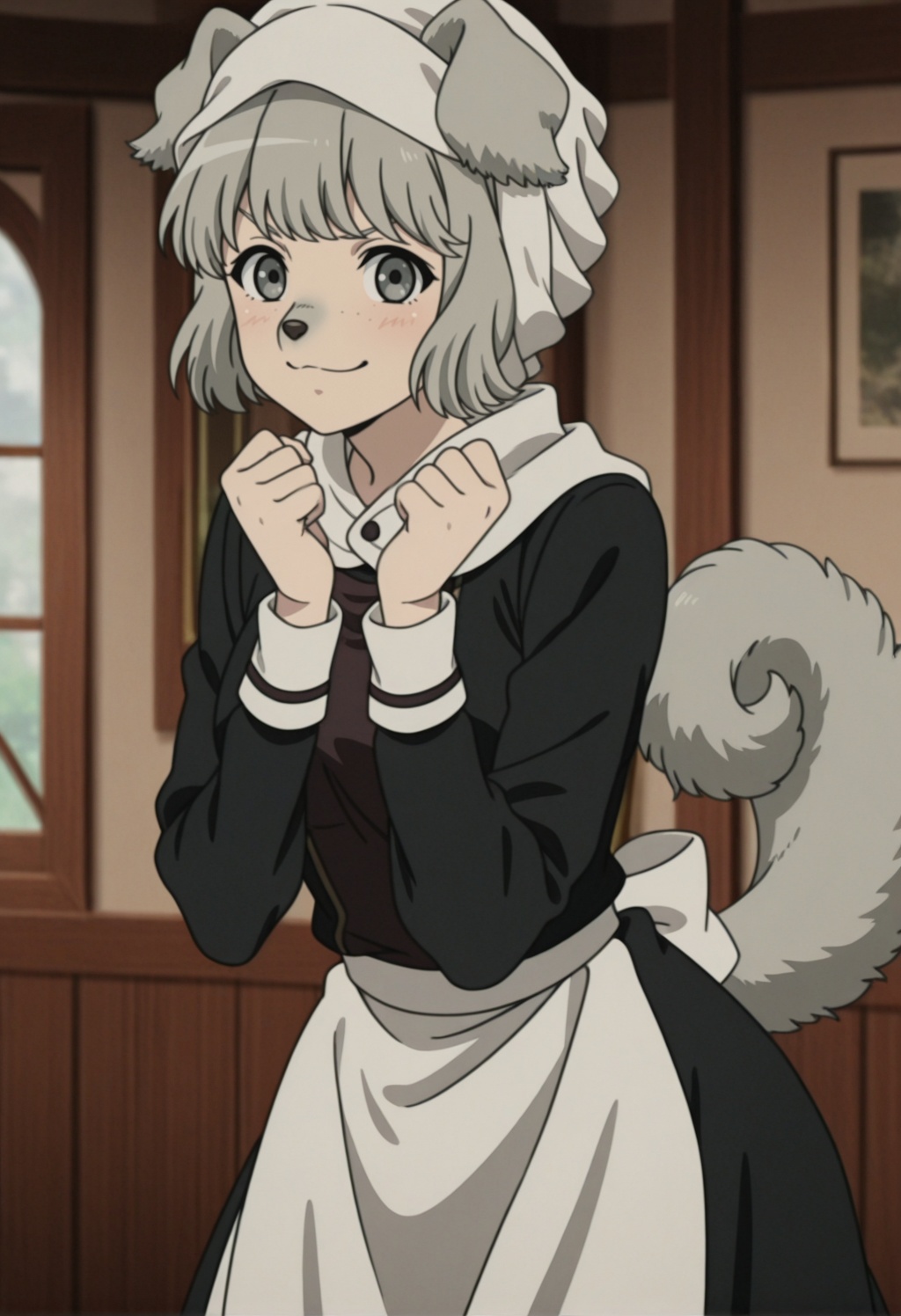 dogmaid,  1girl,  dog ears on Tensor.Art