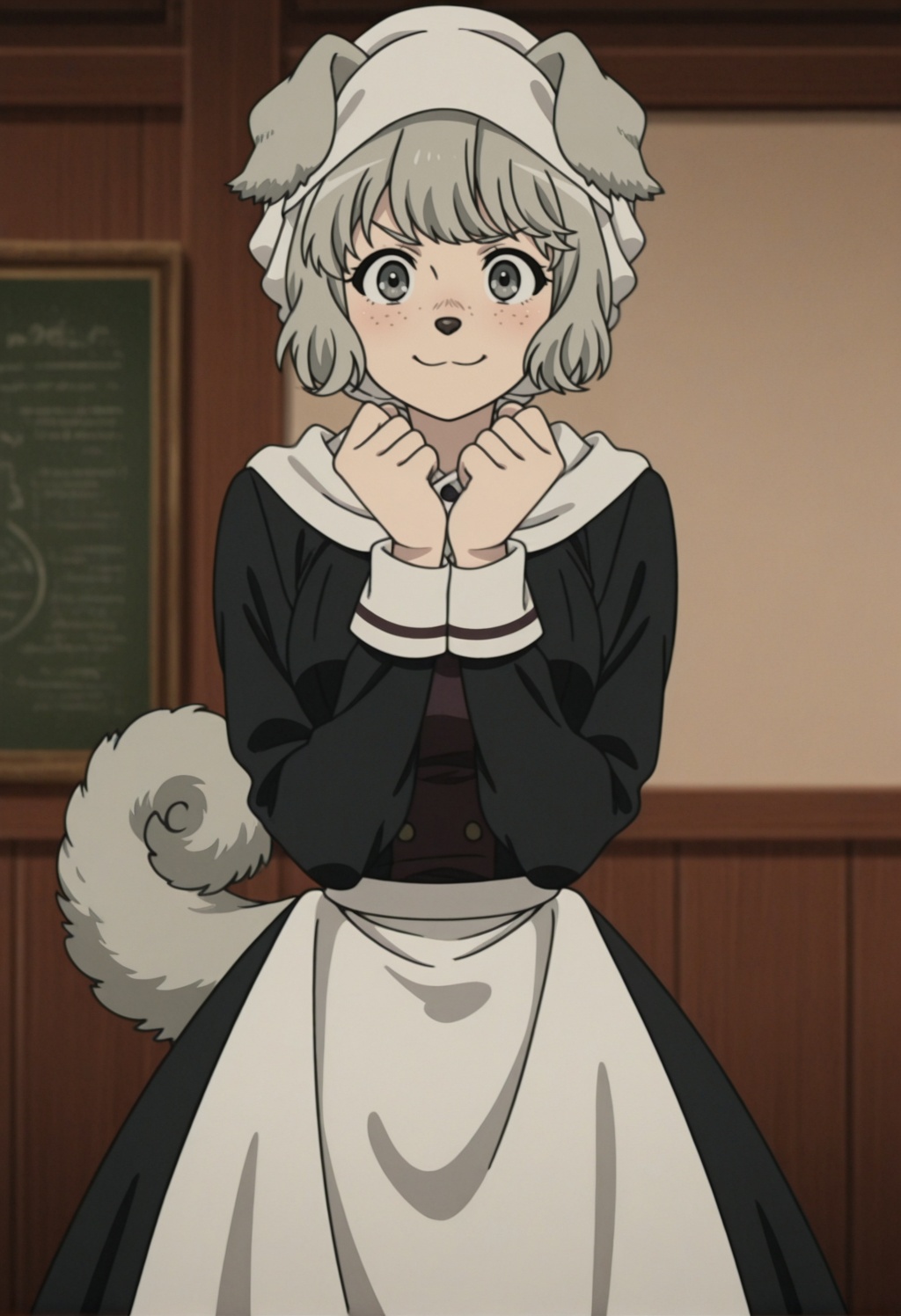 dogmaid,  1girl,  dog ears on Tensor.Art