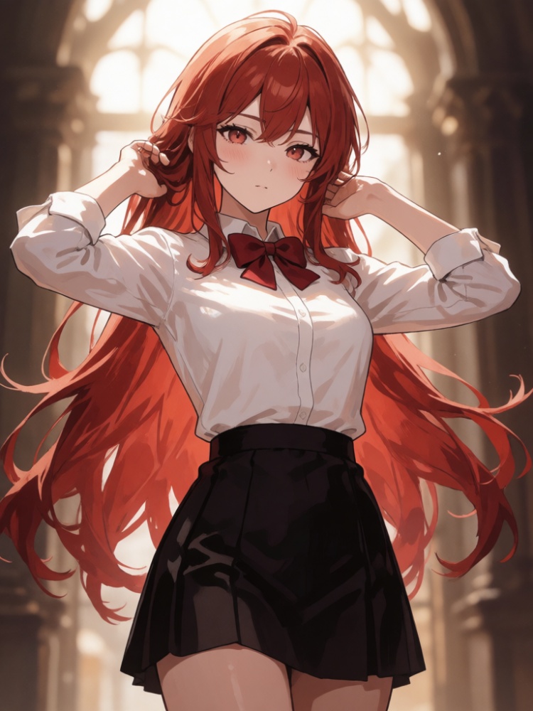 头发乱了 by SUNSHINE on Tensor.Art