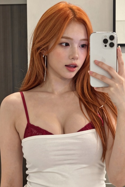 1girl,  phone,  cellphone on Tensor.Art