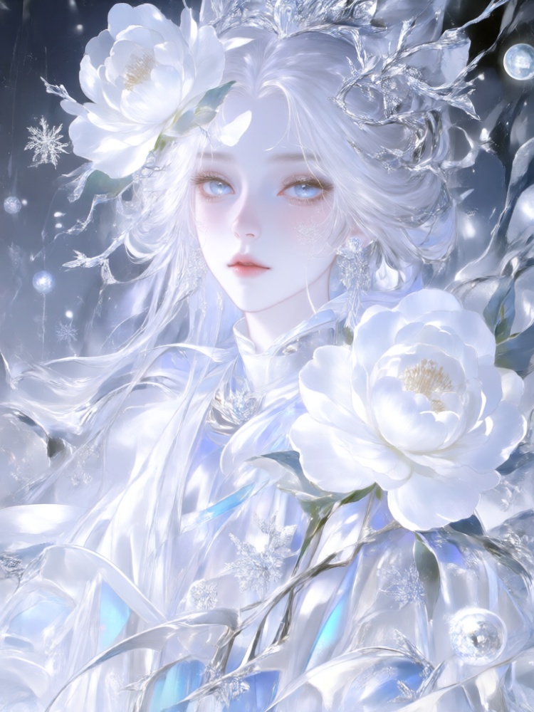 Qwen‑image 流光碎钻国风仙侠美人 by BP-miaomiao on Tensor.Art