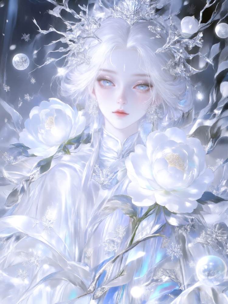 Qwen‑image 流光碎钻国风仙侠美人 by BP-miaomiao on Tensor.Art