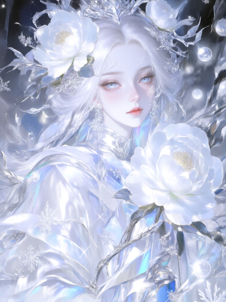 Qwen‑image 流光碎钻国风仙侠美人 by BP-miaomiao on Tensor.Art