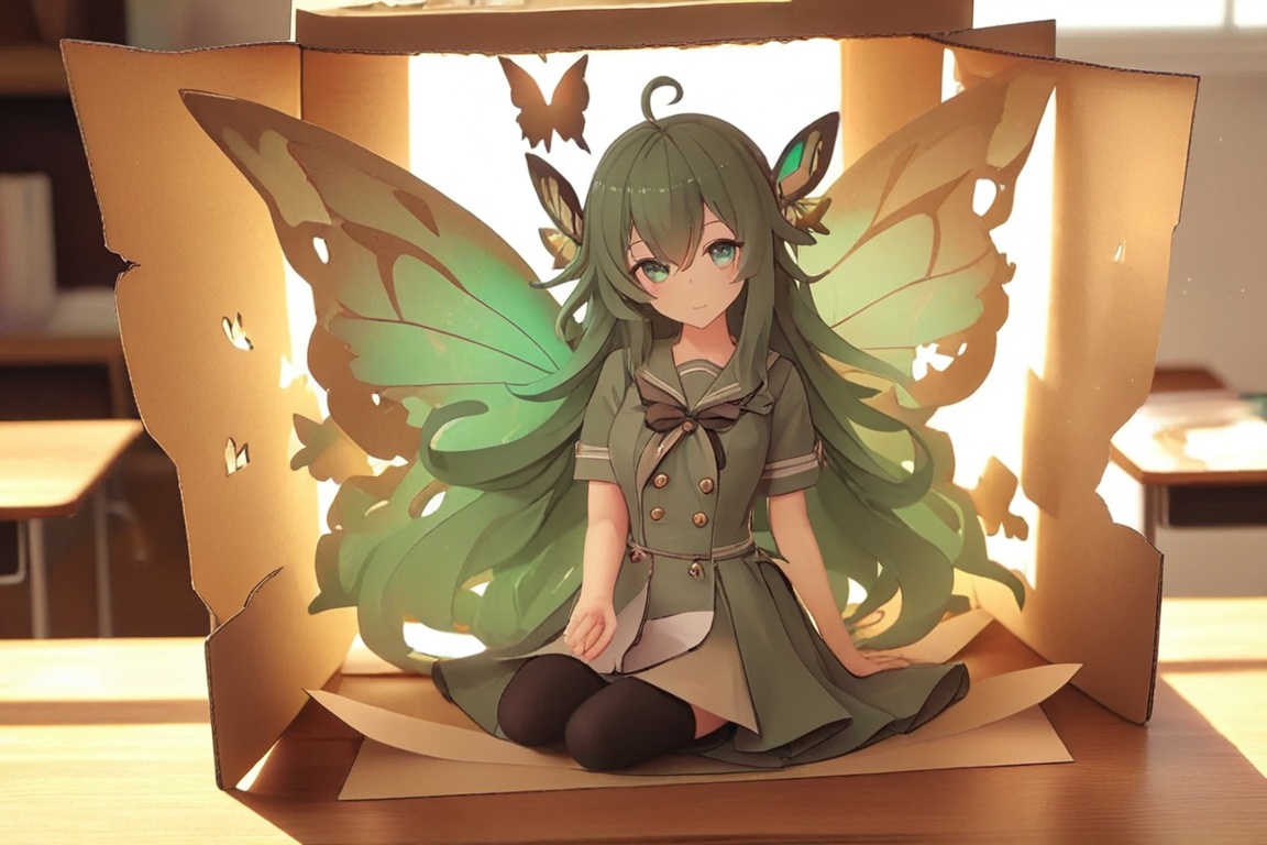Cardboard art,  paper crafts on Tensor.Art