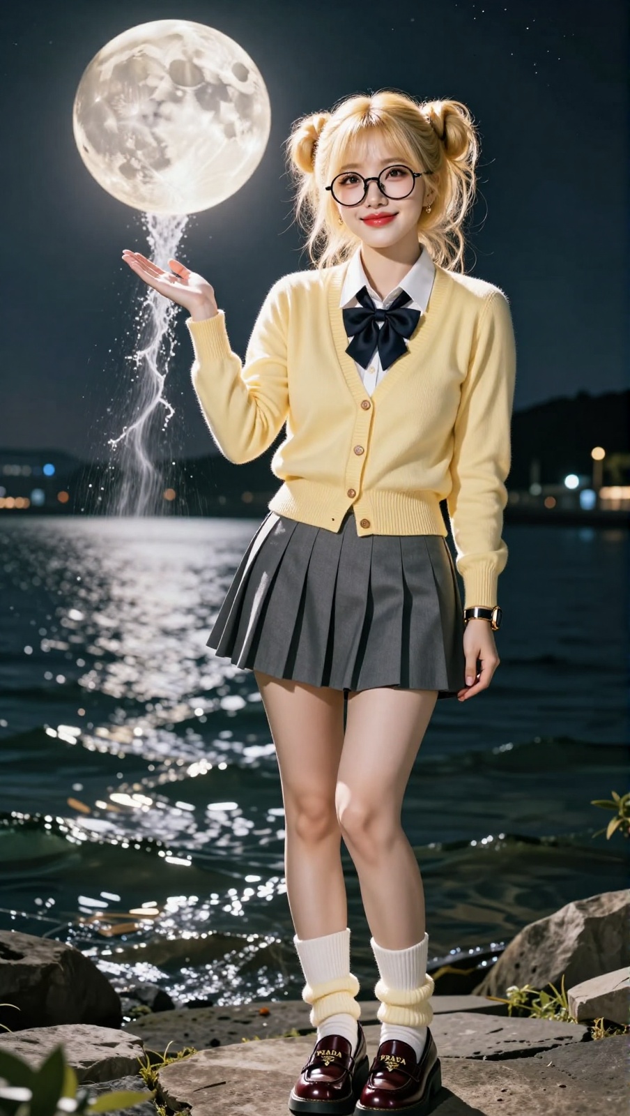 Korean Woman Image Real Photo: 2.0,  Height 185cm,  Hourglass figure with round and voluptuous I-cup breasts on Tensor.Art