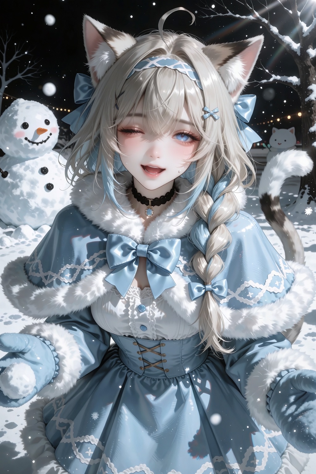 chigusa maru (vtuber),  1girl,  animal ears by 月大魔王|The Moonly Demon King on Tensor.Art