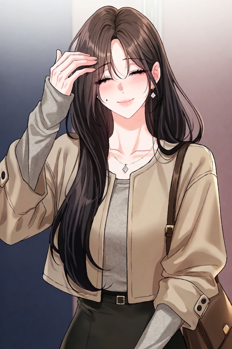 Korean webtoon manhwa panel,  full color,  clean digital line art on Tensor.Art