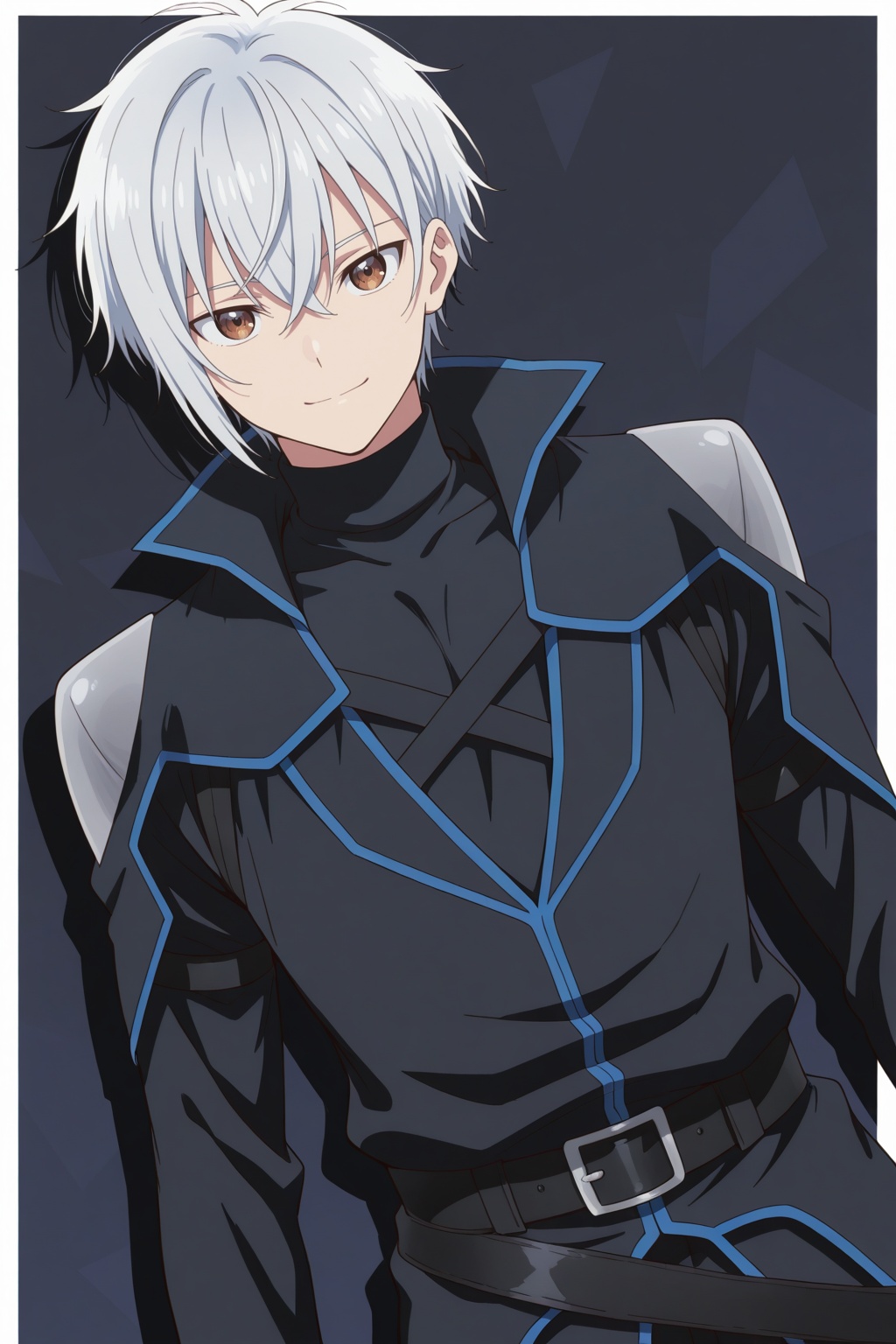 rio_karasuki,  hair between eyes,  white hair on Tensor.Art