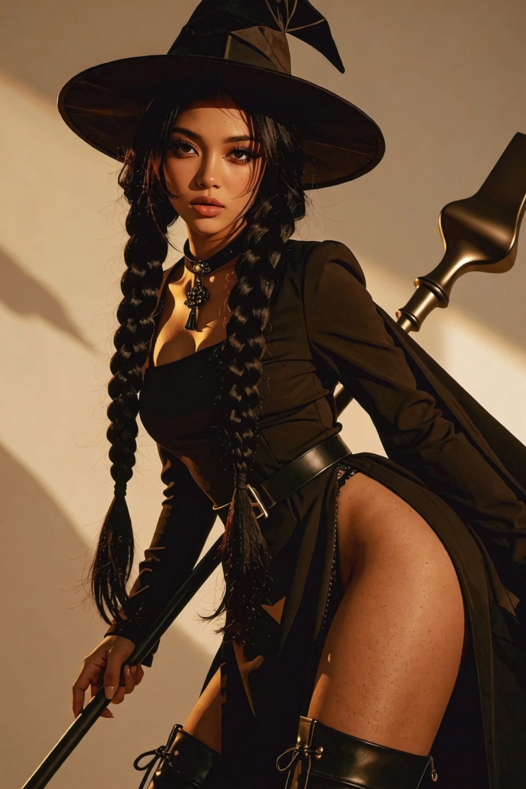 A masterpiece ultra-realistic high-end editorial fashion photograph captured on Kodak Portra 800 analog film with rich org...