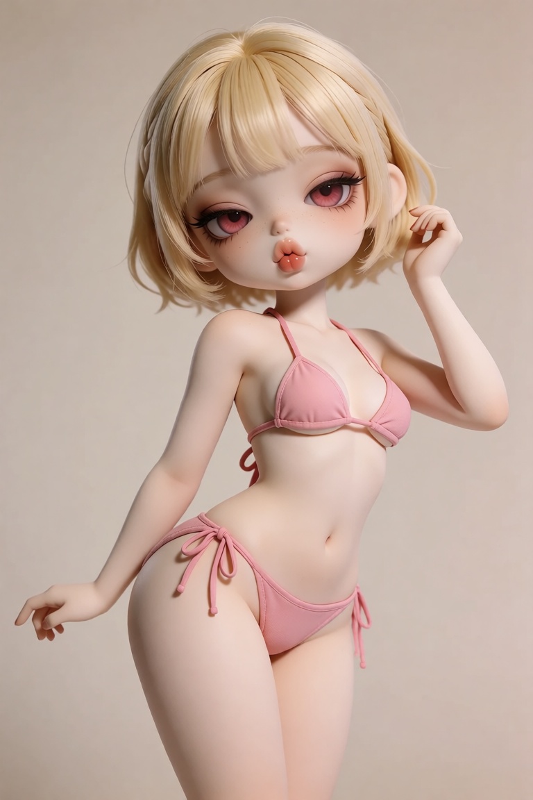 8JD_d0ll_5tyl3,  stylized 3D doll aesthetic:,  tanned skin on Tensor.Art