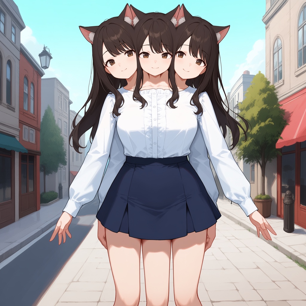 safe,  three heads,  three legs on Tensor.Art