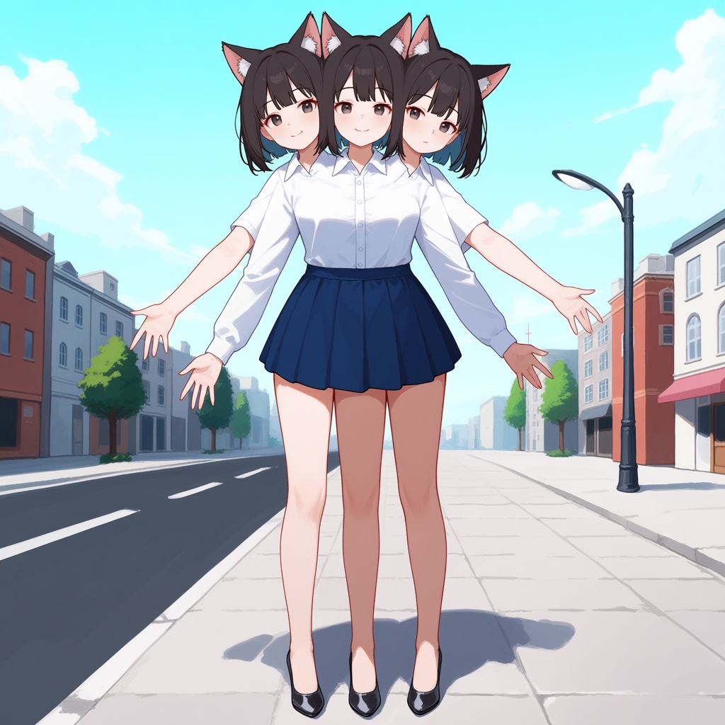 safe,  three heads,  three legs on Tensor.Art