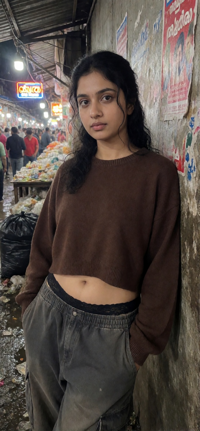 CHARACTER CONSISTENCY — Young South Indian woman with pale olive skin,  realistic facial texture,  soft thighs on Tensor.Art