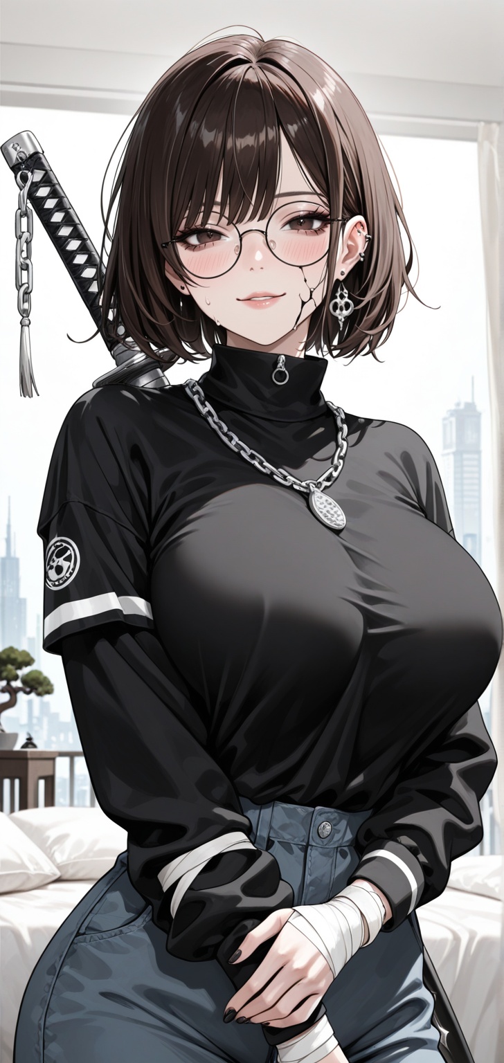 Tian Xiwei,  big breasts,  enhanced breast volume on Tensor.Art