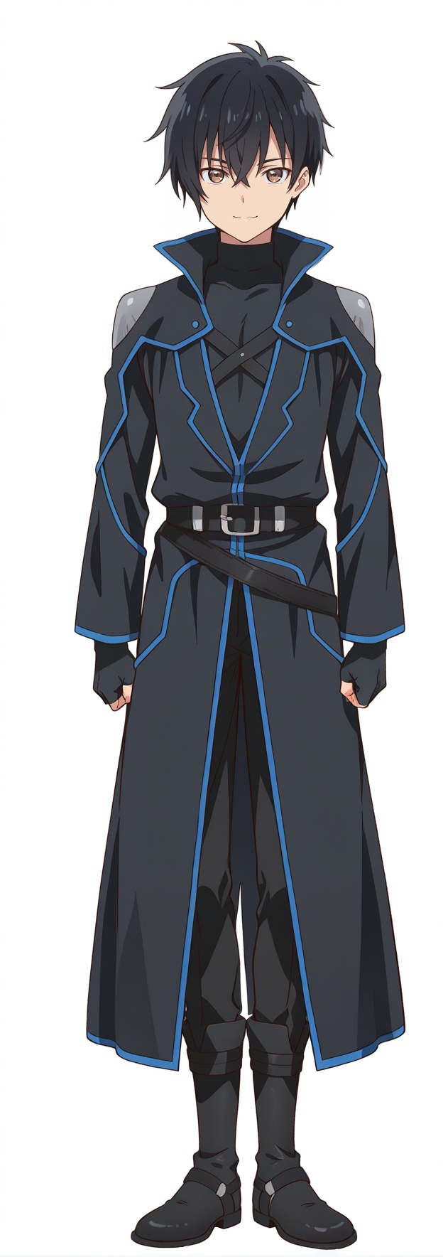 rio_karasuki,  hair between eyes,  black hair on Tensor.Art