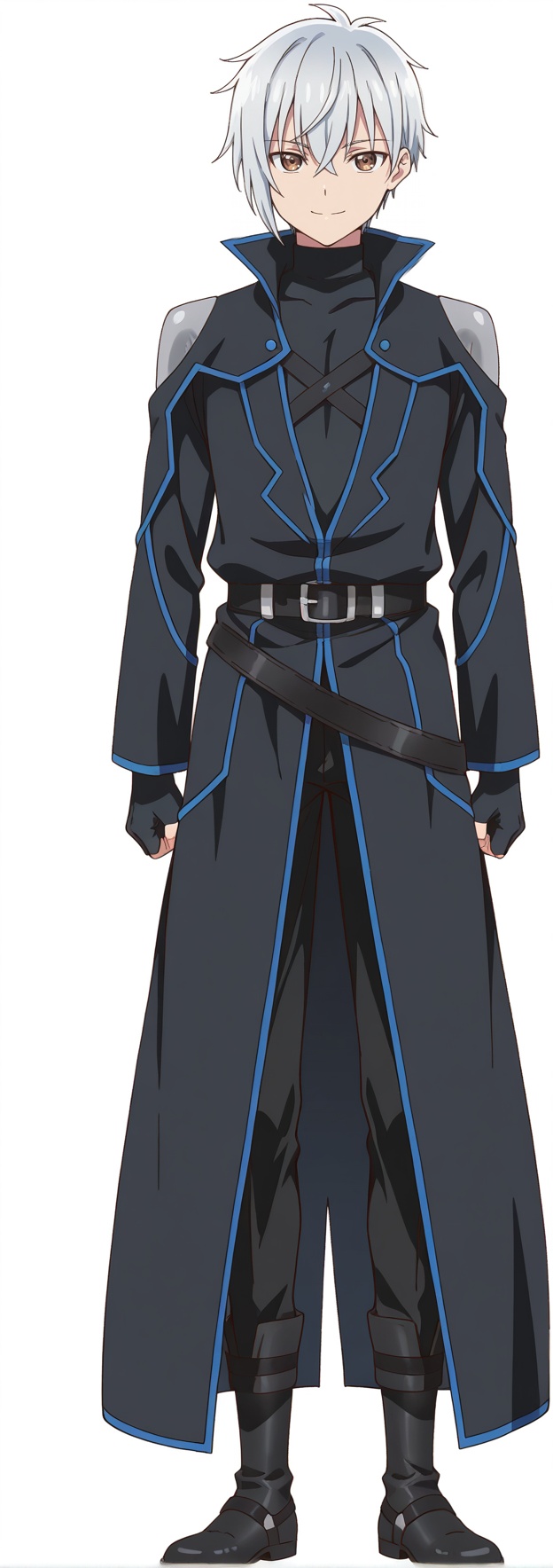 rio_karasuki,  hair between eyes,  white hair on Tensor.Art