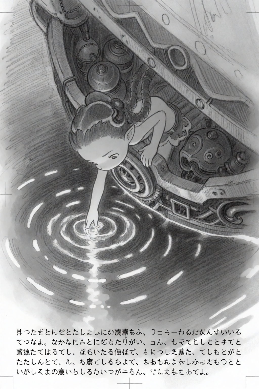 tsukushistyle,  Viewed from a steep,  top-down perspective on Tensor.Art