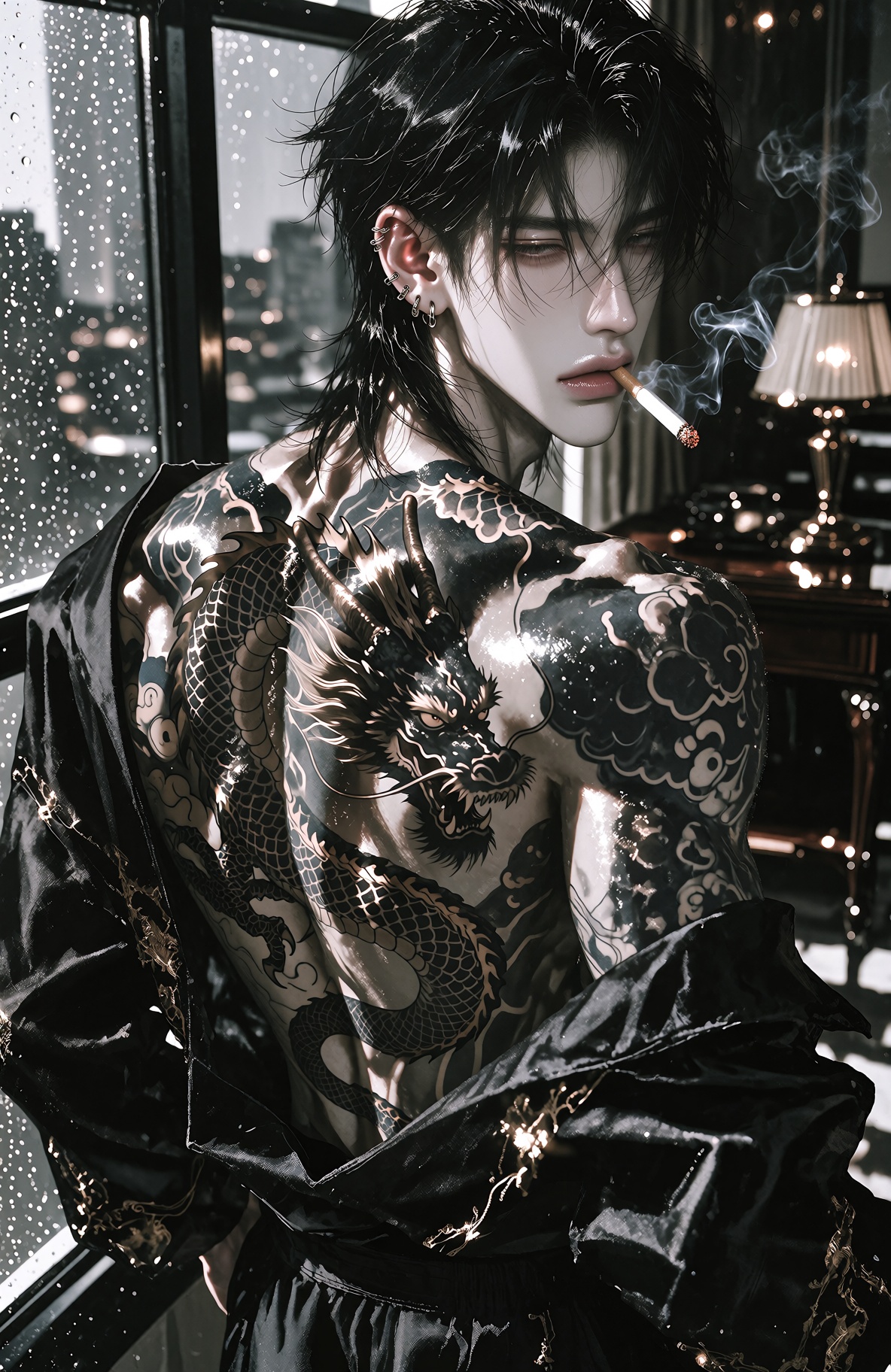 [CHARACTER] 1 ***** East Asian man,  solo,  late 20s on Tensor.Art