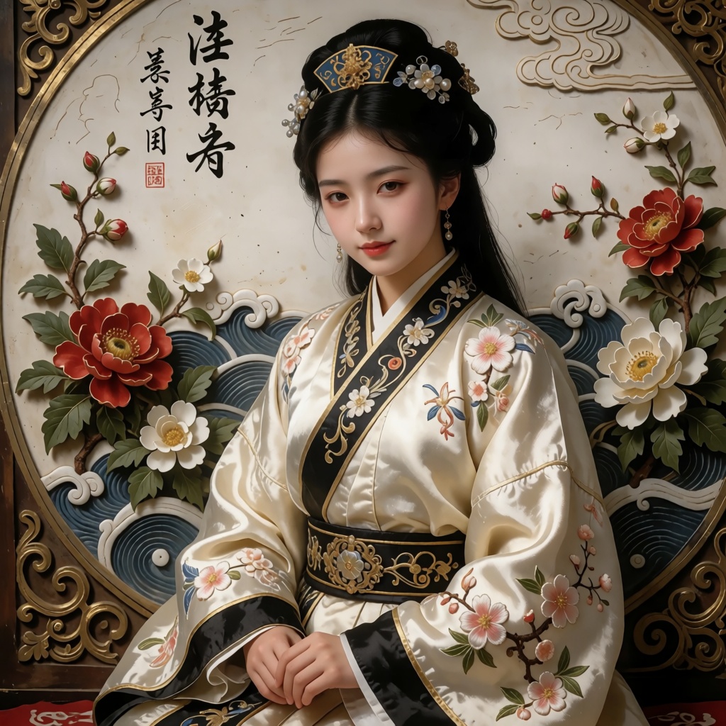 1girl,  solo,  chinese on Tensor.Art