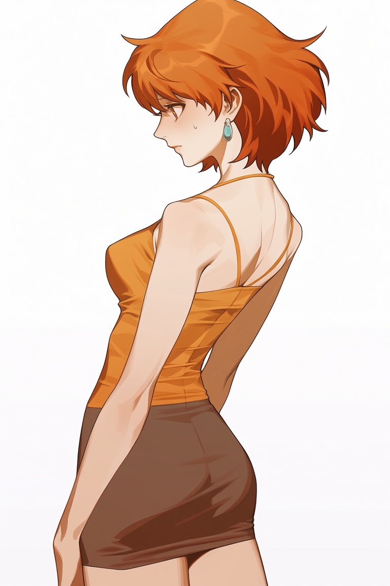 1girl solo,  portrait,  standing on Tensor.Art