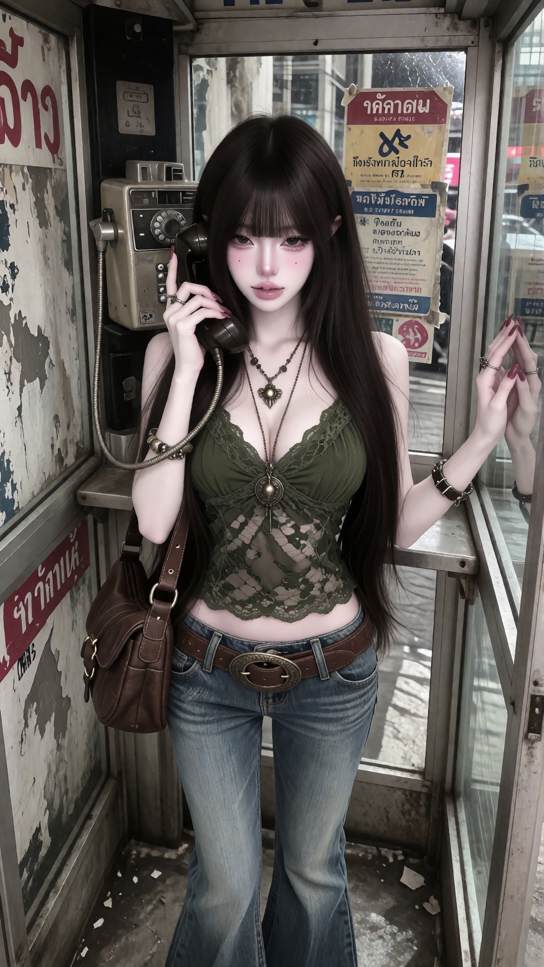 A beautiful young woman,  delicate feminine face,  youthful facial features on Tensor.Art