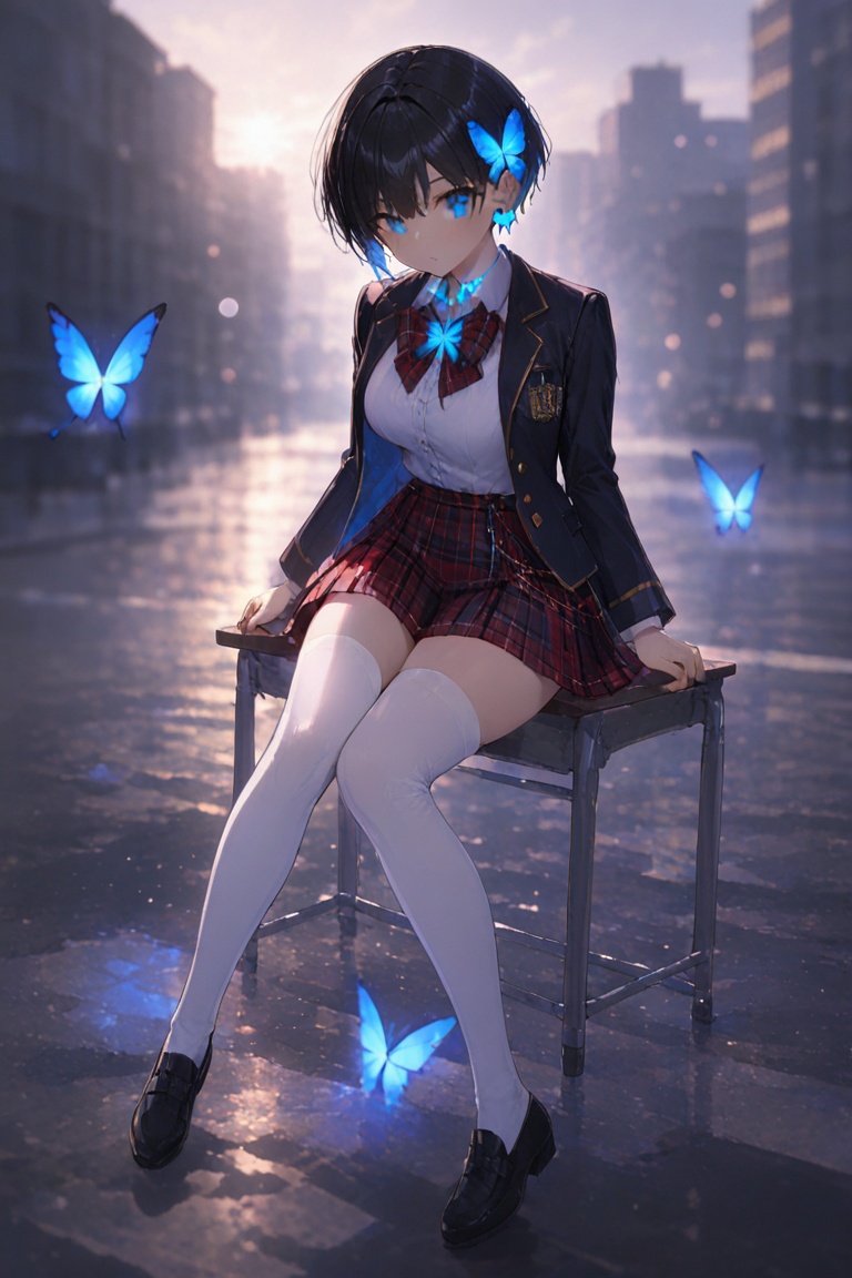 Kiyoka-chan,  boyish style,  very short hair on Tensor.Art