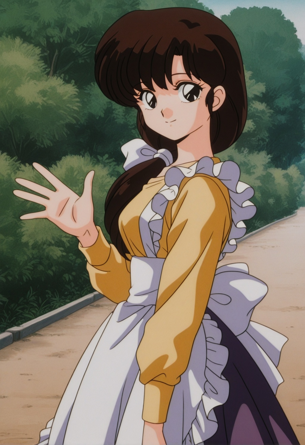 kasumiova2,  1girl,  brown hair on Tensor.Art