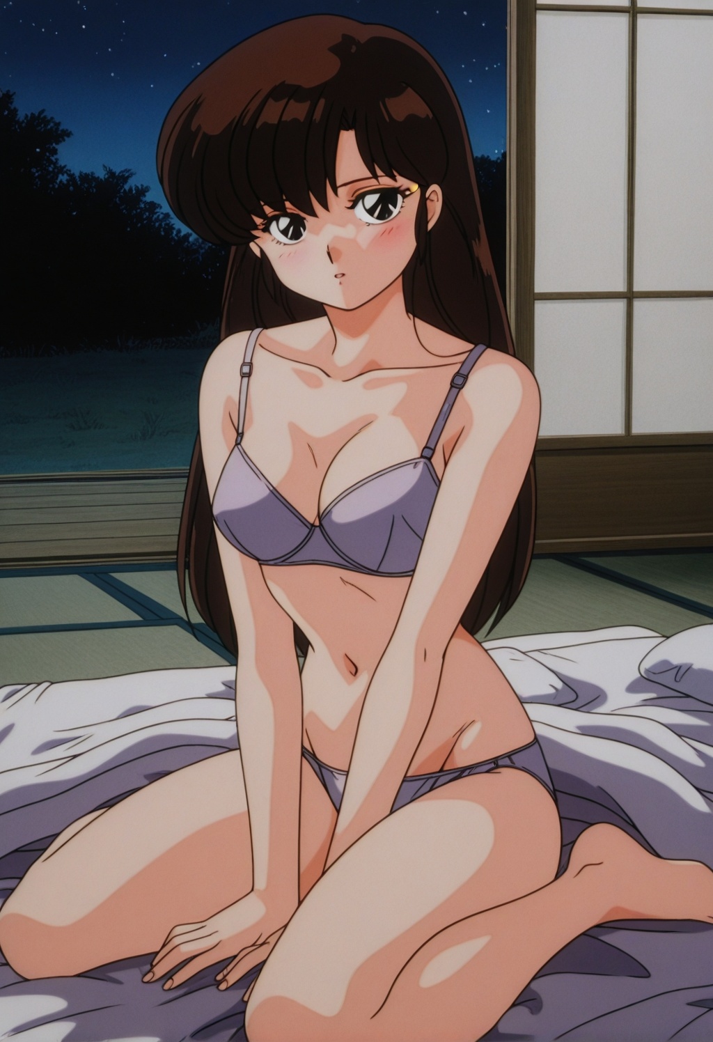 kasumiova2,  1girl,  brown hair on Tensor.Art