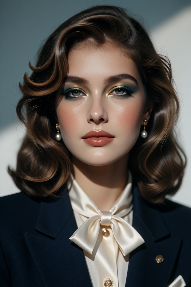 masterpiece,  close-up portrait,  1980s editorial lighting on Tensor.Art