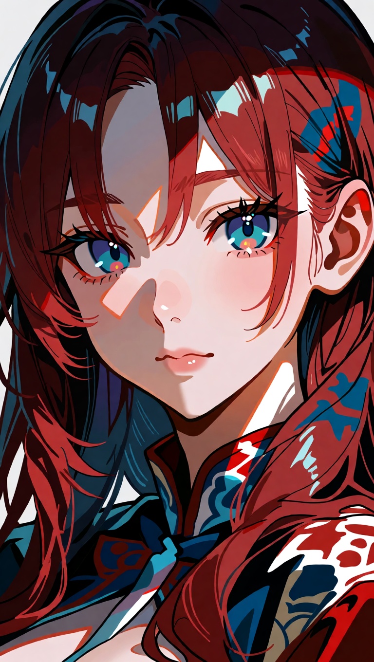 (no lineart),  ,  1girl on Tensor.Art