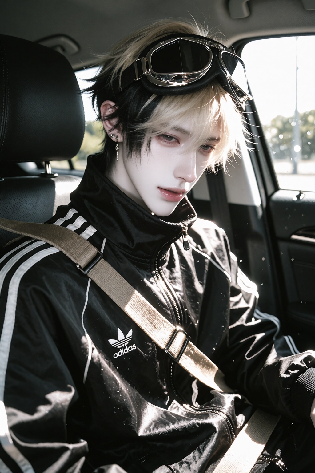 character: 1boy,  young handsome male,  slim build on Tensor.Art