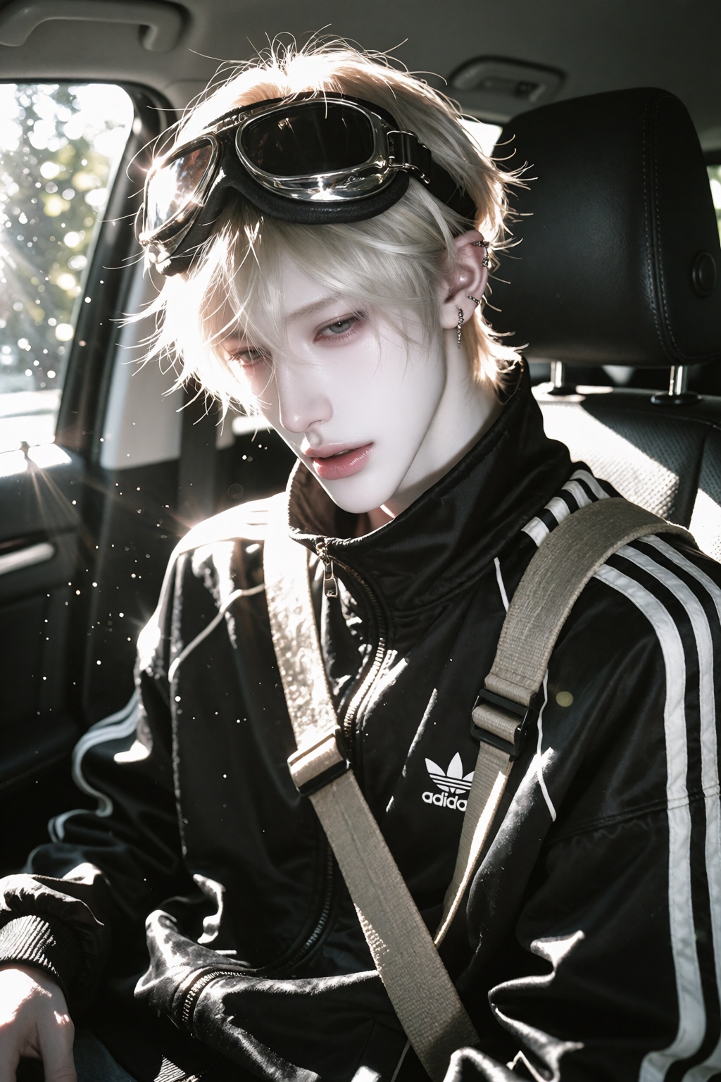 character: 1boy,  young handsome male,  slim build on Tensor.Art