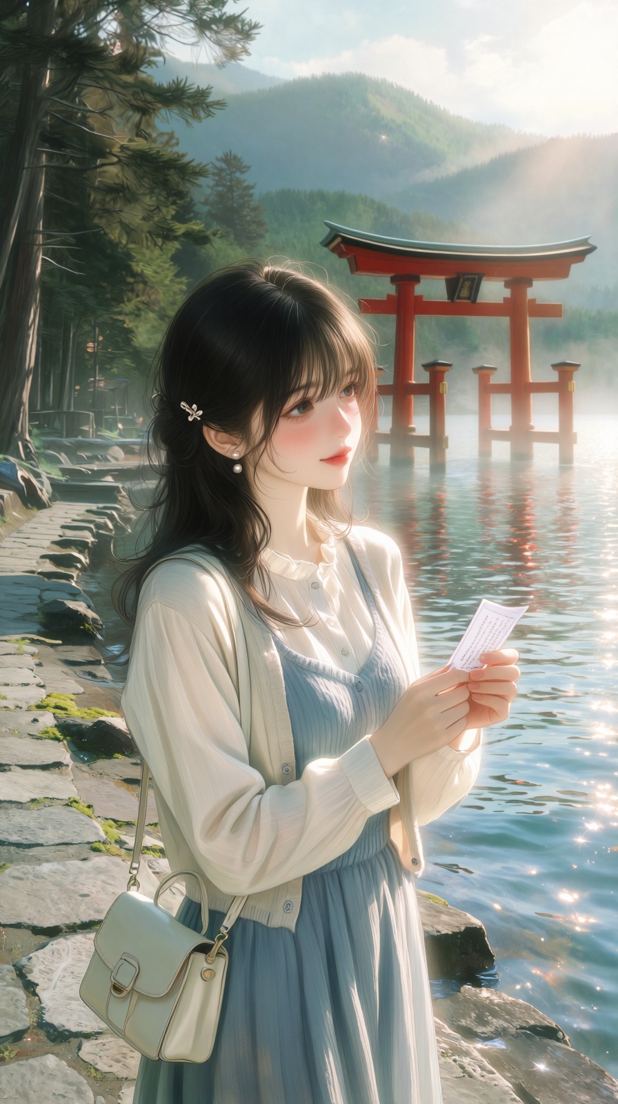 (Highly refined art style) 1girl,  solo,  cinematic composition on Tensor.Art
