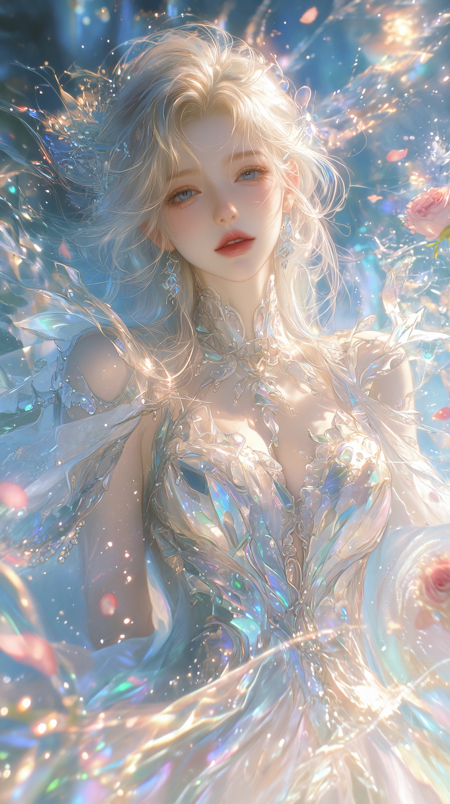(Highly refined art style) 1female,  solo,  cinematic composition on Tensor.Art