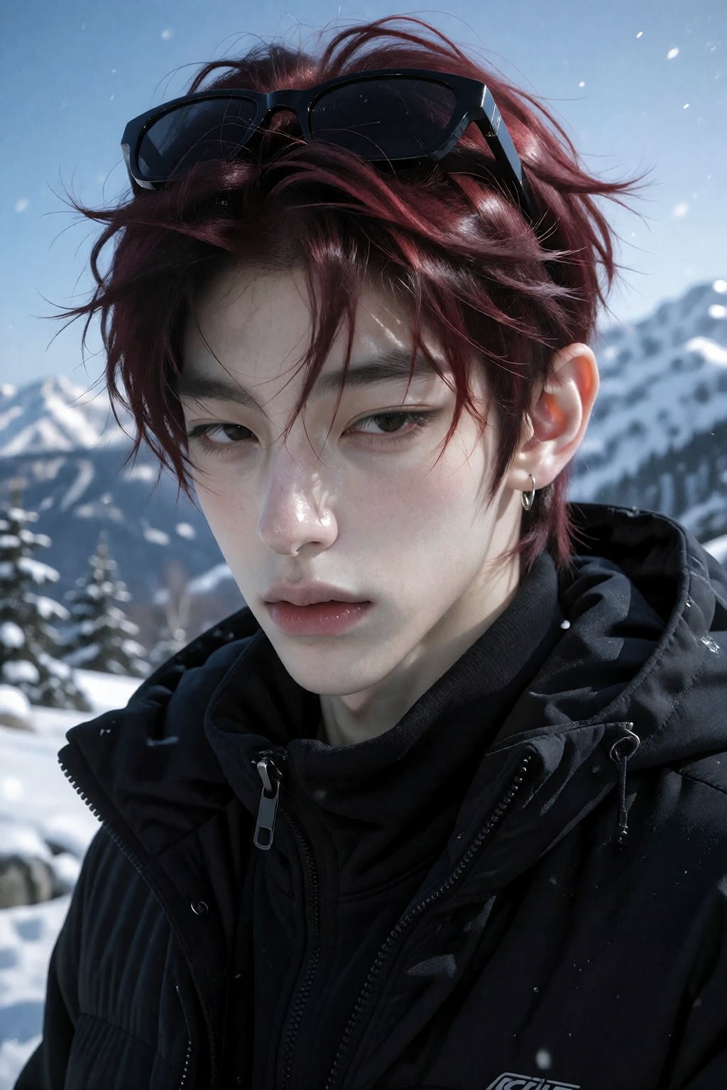 1male,  solo,  young ***** Chinese man on Tensor.Art