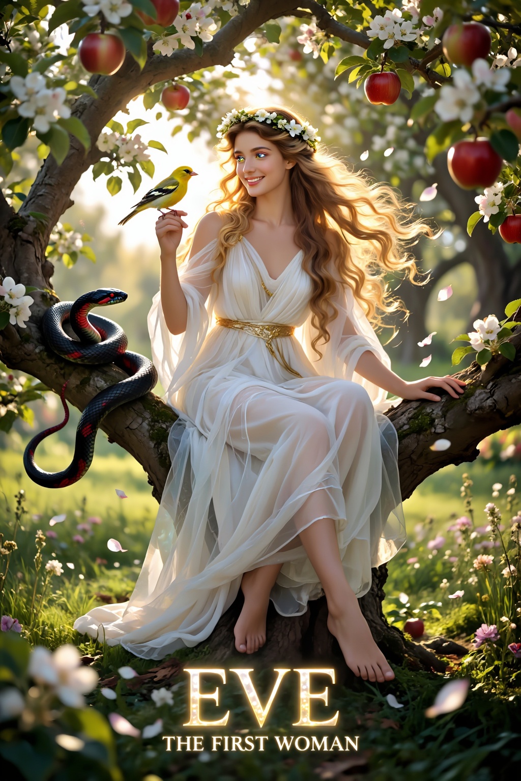 Exceptional quality,  premium cinematic photorealistic biblical fantasy portrait,  highly detailed realistic illustration....