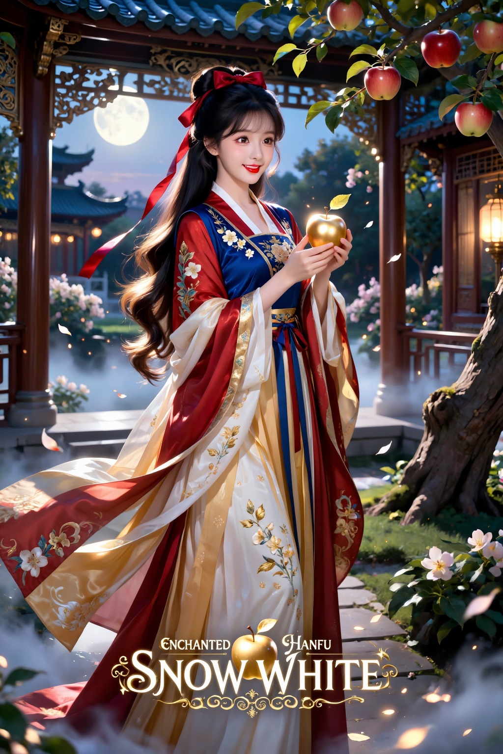 Exceptional quality,  premium cinematic fantasy portrait,  highly detailed semi-realistic Chinese historical fantasy artwo...