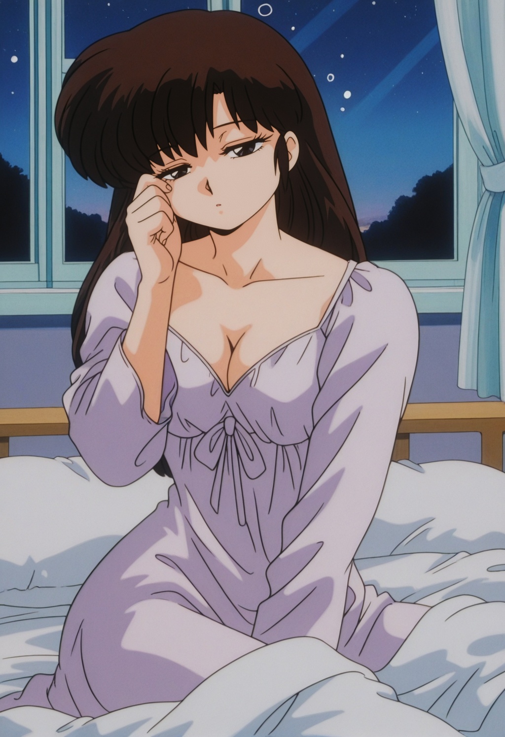kasumiova2,  1girl,  brown hair on Tensor.Art