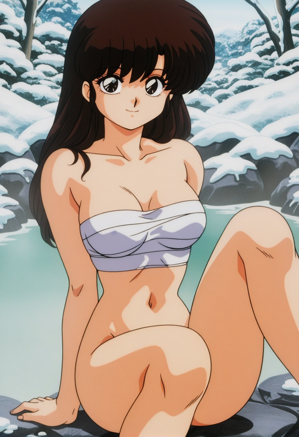 kasumiova2,  1girl,  brown hair on Tensor.Art