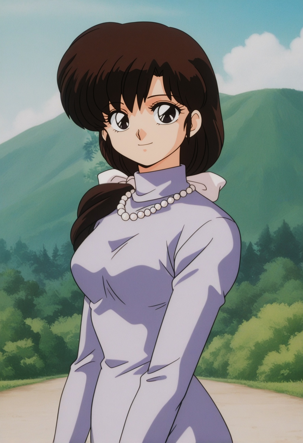 kasumiova2,  1girl,  brown hair on Tensor.Art