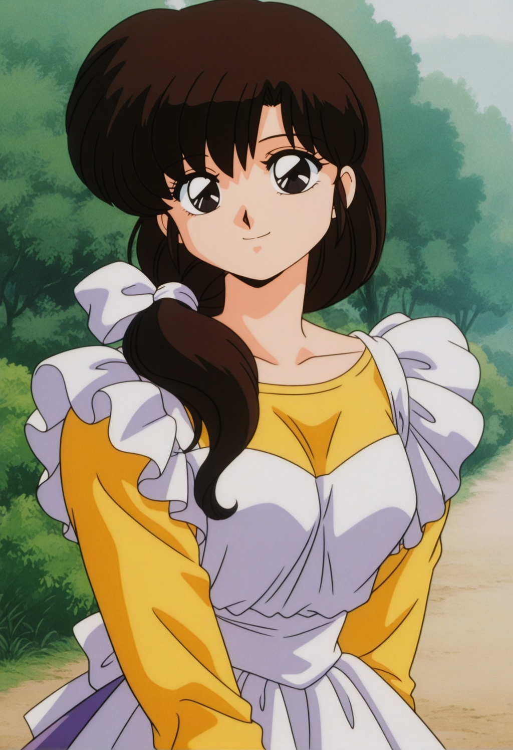 kasumiova2,  1girl,  brown hair on Tensor.Art