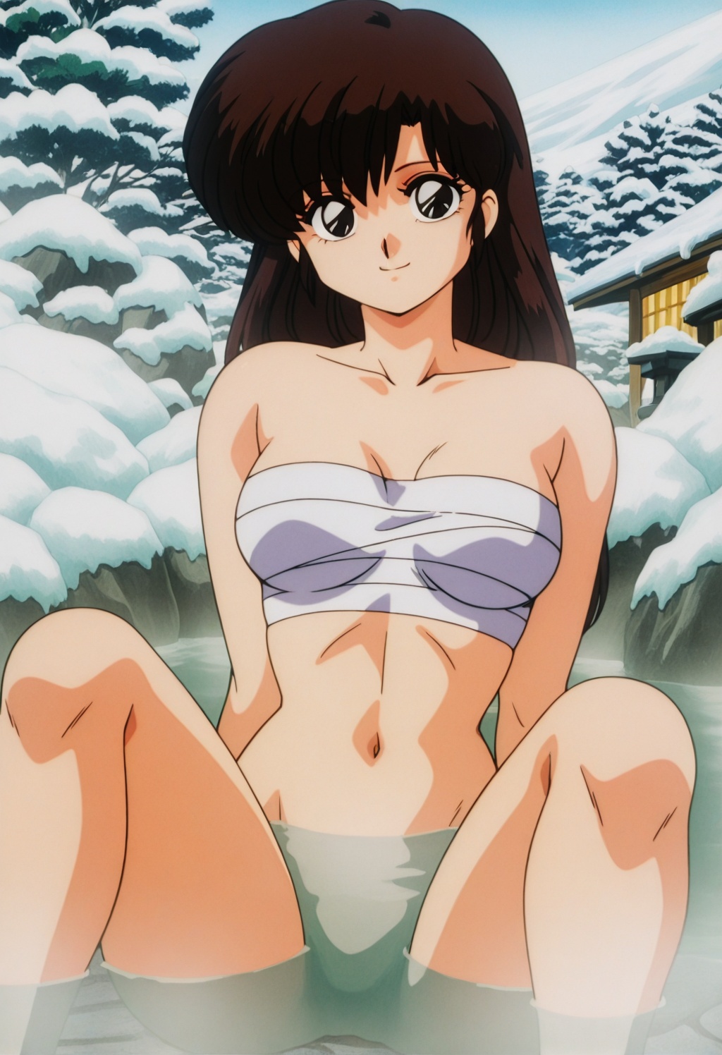 kasumiova2,  1girl,  brown hair on Tensor.Art