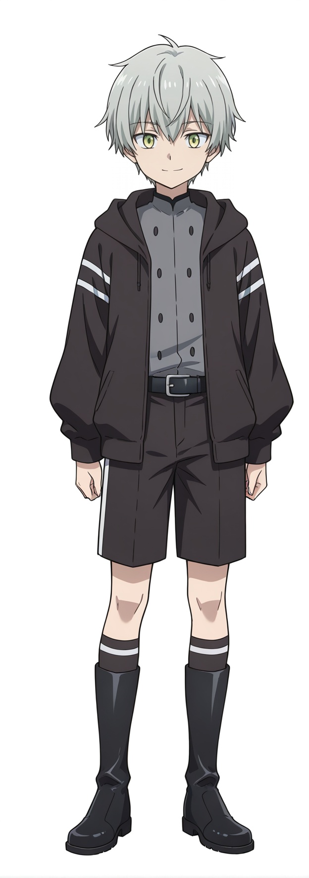 mozz_archdux,  grey hair,  gradient eyes on Tensor.Art