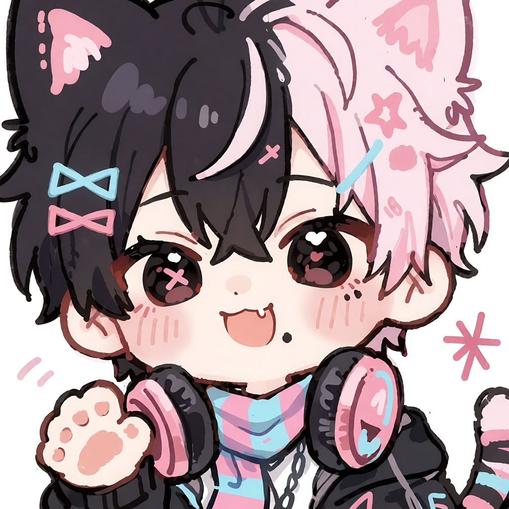 hand-drawn chibi style,  digital illustration,  very cute and small on Tensor.Art